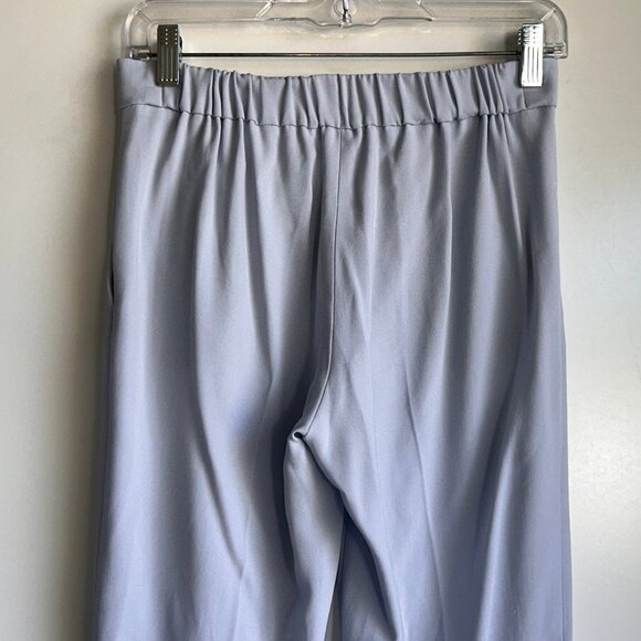 BABATON Atelier Conan Baby Blue Cropped Slim Leg Pull-On Trousers Size 2 - Picture 4 of 13